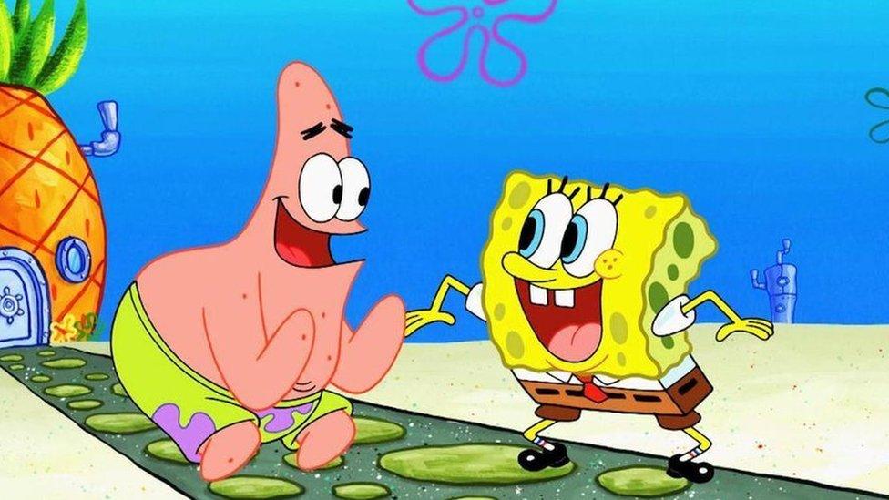 Patrick and SpongeBob